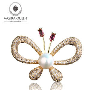 VQ Butterfly Brooch